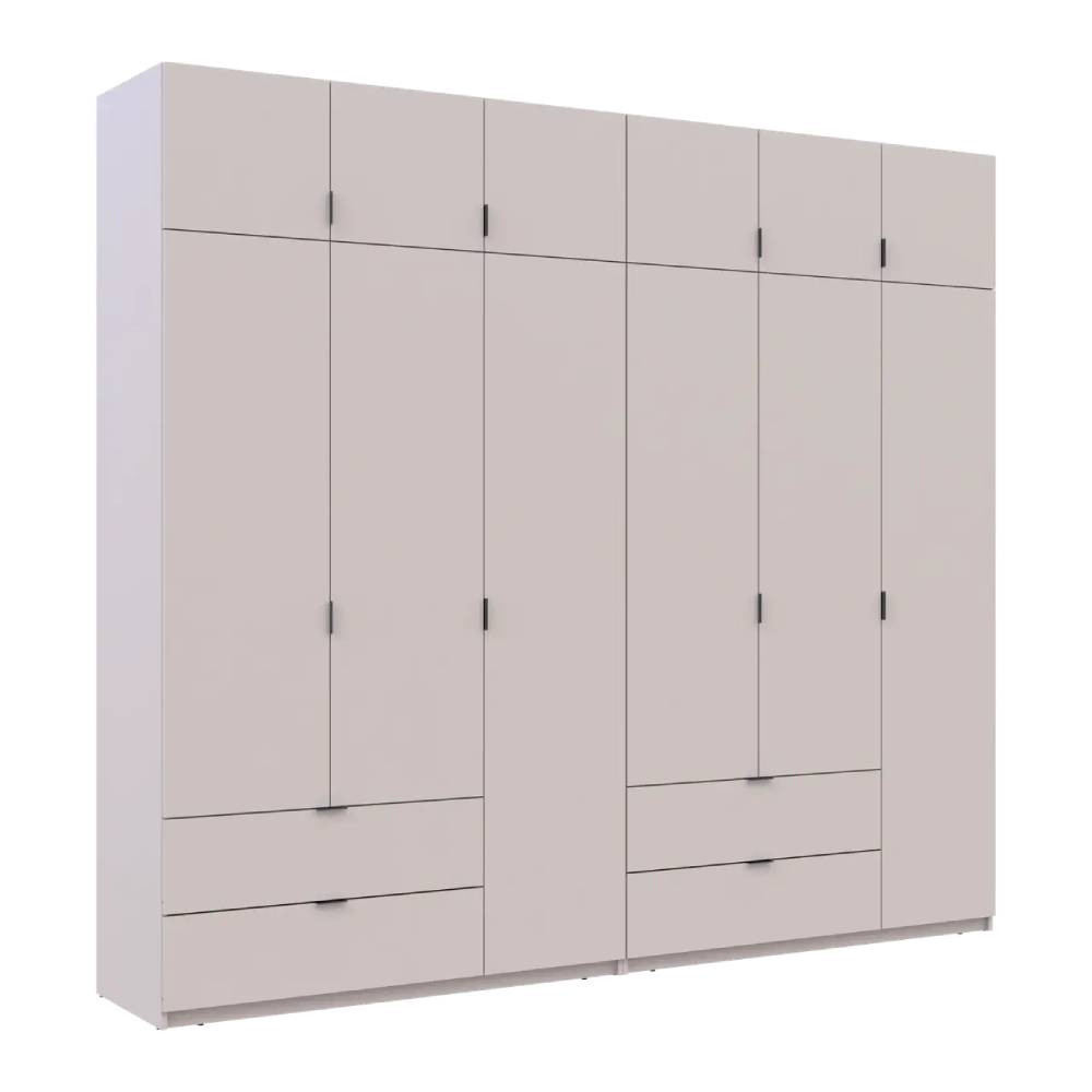 Шафа для одягу Doros Лукас Кашемір 3+3 ДСП 270х50х240 DRS-011715 (42005116) Львів - фото 6