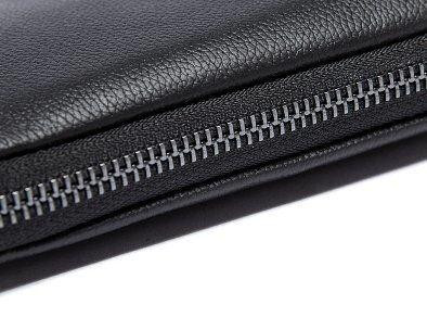 Кожаный мужской мессенджер Vintage 14884 Черный Киев - изображение 9