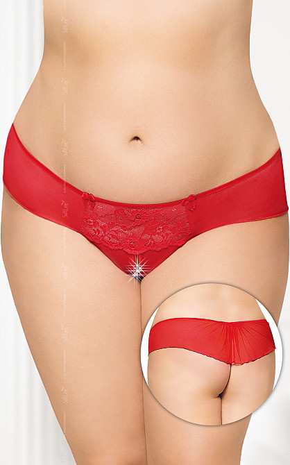 Жіночі стрінги - G-string 2433, red - 3XL Sex Aura Київ - фото 1