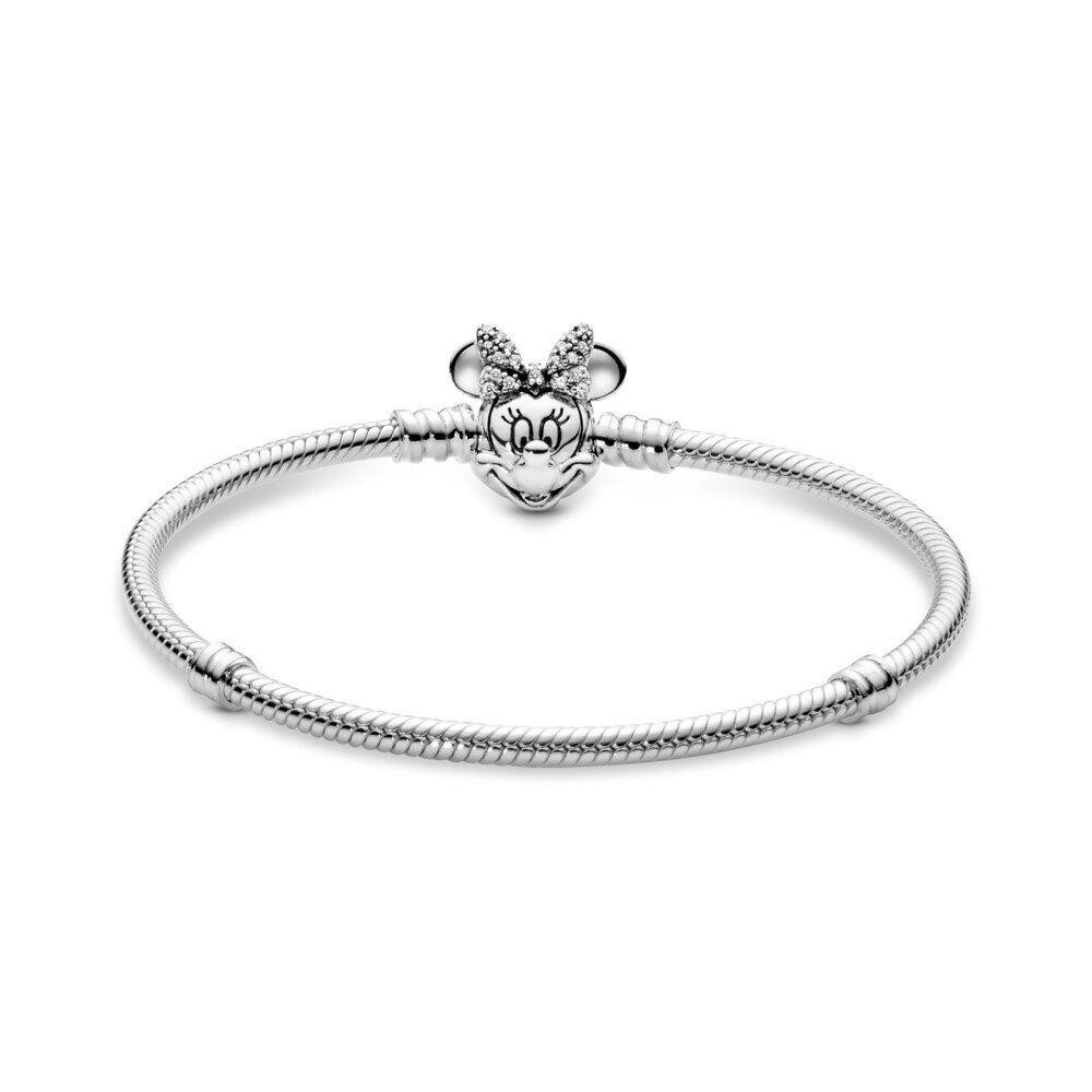 Срібний браслет для намистин Пандора  "Портрет Мінні" 597770CZ MasterSem Київ - фото 2