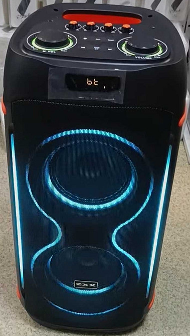 Мощная Bluetooth колонка ZXX 1200 Вт с микрофоном и пультом. Харьков - изображение 8