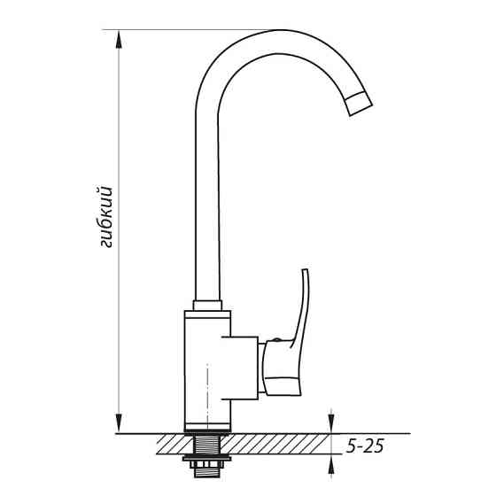 Кухонний змішувач Zerix SAR 181 Reflector Purple — стиль та інновації для вашої кухні Харків