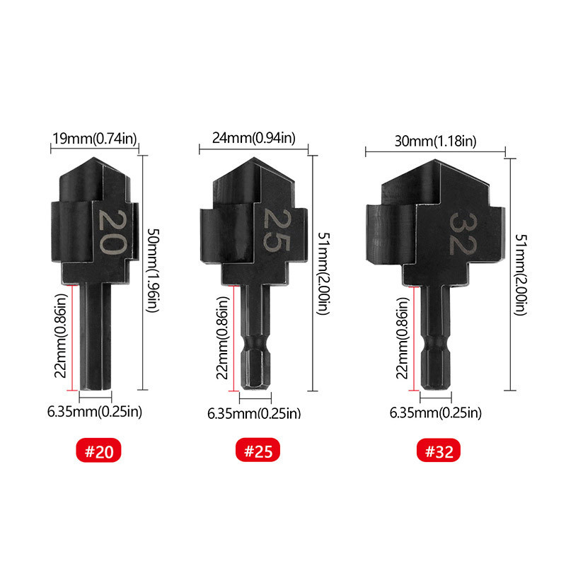 Плоское сверло 25 мм для PPR труб и фитингов Киев - изображение 5