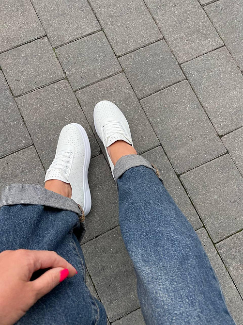 L.Fairy Мокасини жіночі L.Fairy -2 білі (весна-літо, еко-шкіра) (5858) 38 Коломия - фото 9