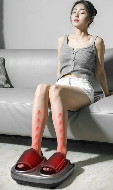 Масажер для ніг Benbo HG-01-lux роликовий масаж, компресія, вібрація, підігрівання Київ - фото 7