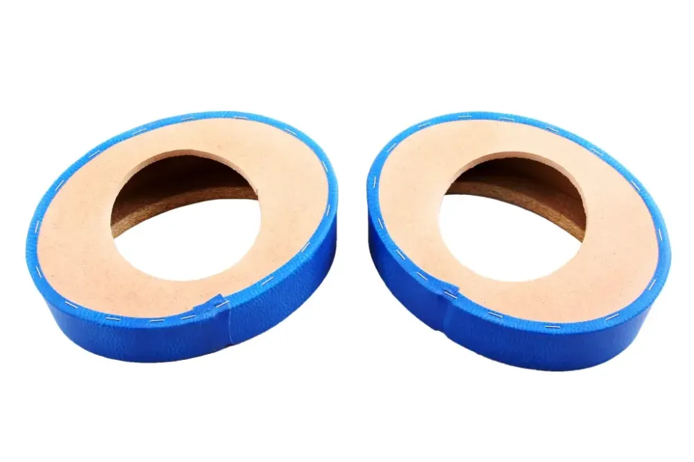 Подставка под колонку подиум 6 х 9 АвтоКомфорт кожзам синяя (2 шт.) Винница - изображение 1