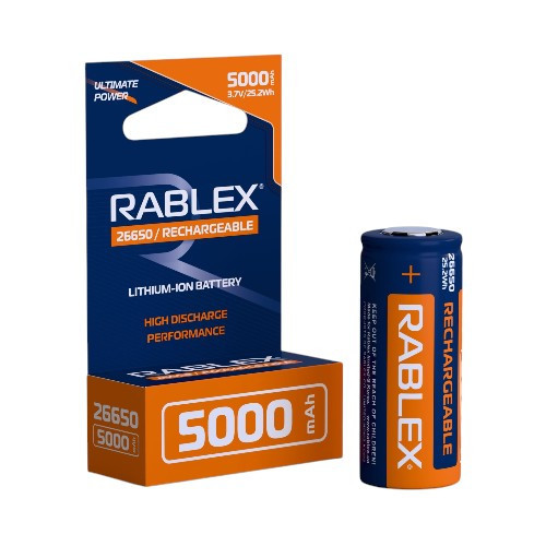 Аккумулятор Rablex 26650, 6800mAh Li-ION 3.7v Днепр - изображение 1