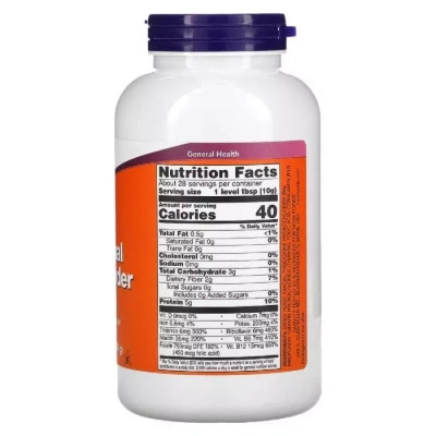 Трави Now Foods Сухі харчові дріжджі, Nutritional Yeast Powder, 284 гр (NOW-02460) Вінниця - фото 2