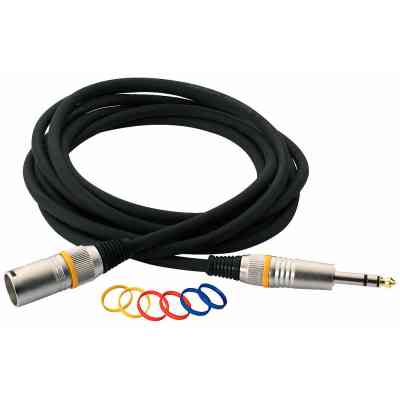 Мікрофонний кабель RockCable Microphone Cable - XLR (m) / TRS Jack 3m (RCL 30383 D7 M BA) Вінниця