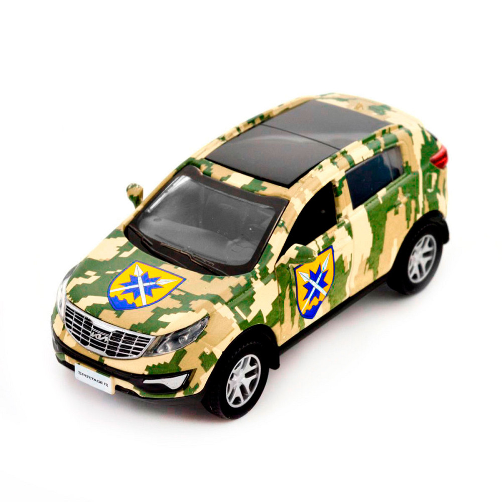 Автомодель серії Шеврони Героїв - Kia Sportage R - 56 ОМПБр Дніпро - фото 1