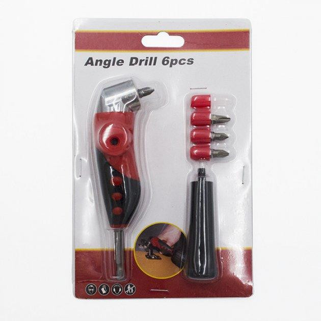 Адаптер для бит угловой AngleDrill с набором бит Полтава - изображение 1