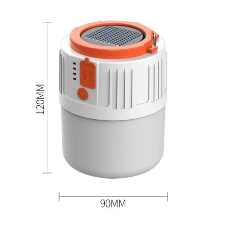 Кемпінговий ліхтар (лампа) TM-B42 на сонячних батареях + Power bank Вінниця