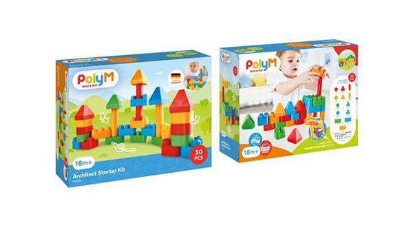 Конструктор PolyM Архітектор 30 деталей (760005) Харків - фото 10