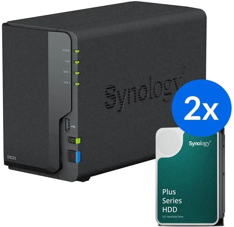 Сервер Synology DS223 /12T (DS22312T002) Киев - изображение 1