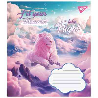 Зошит Yes Let your dreams 12 аркушів лінія (766947) Вінниця