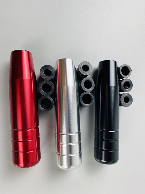 Насадка на ручку кпп наконечник чорний, ручка на коробку передач рукоятка важеля КПП і 3 штуцери Мукачево - фото 9