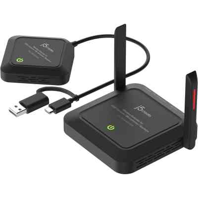Адаптер extender 25m WIFI 2xUSB-A + USB-C + 3.5mm J5create (JVW120-N) Винница