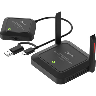 Адаптер extender 25m WIFI 2xUSB-A + USB-C + 3.5mm J5create (JVW120-N) Вінниця - фото 1