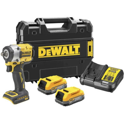 Гайковерт DeWALT 18V XR Li-lon PowerStack 2x1.7Ah, бесщеточный, 406 Нм, кейс TSTAK (DCF921E2T) Винница - изображение 3