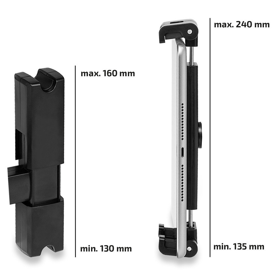 Тримач автомобільний для смартфону та планшету "TabletRack Flex" 4,7"-13" Heyner, 511870 Київ - фото 6