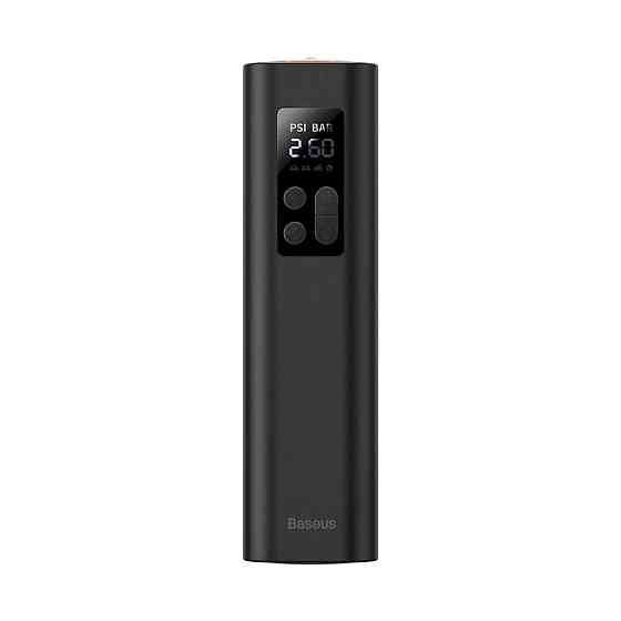 Автомобільний насос Baseus Super Mini Inflator Pump Black Ковель