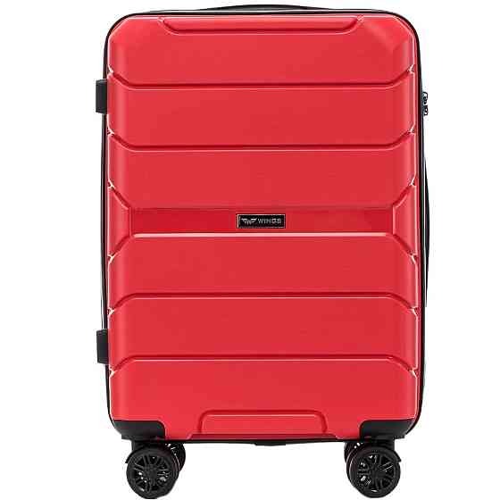 Валіза поліпропіленова WINGS PP06 середня 69 см червона Київ