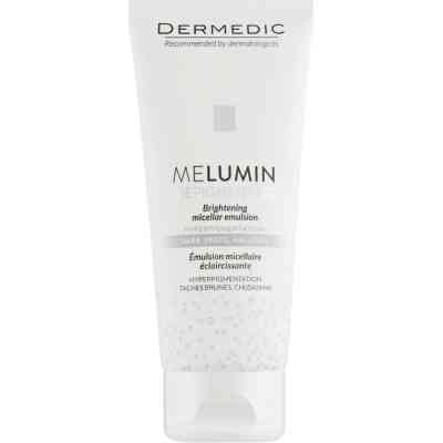 Емульсія для обличчя Dermedic Melumin Depigmenting Міцелярна Освітлювальна 200 мл (5901643175122) Вінниця