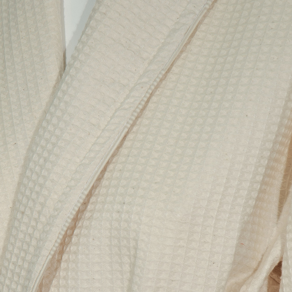 Халат вафельний ЛЮКС молочний, Розмір халата 60-62 Київ - фото 3