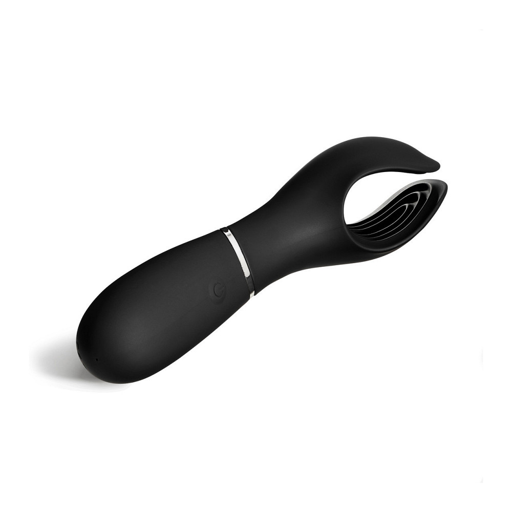 Чоловічий мастурбатор з вібрацією Vibrating Stimulator, чорний, So Divine (Велика Британія) Sex Aura Київ - фото 5