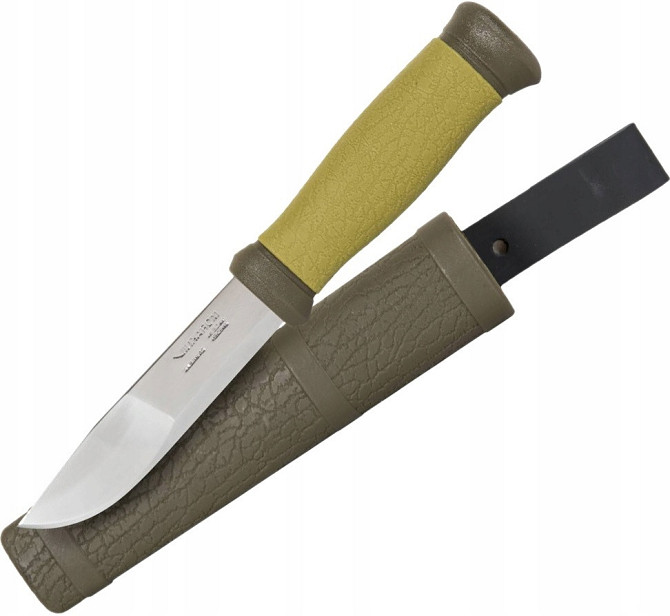 Туристичний Ніж посилений з чохлом Morakniv "Outdoor 2000" (10629) Нержавіюча сталь Нововолинськ - фото 3