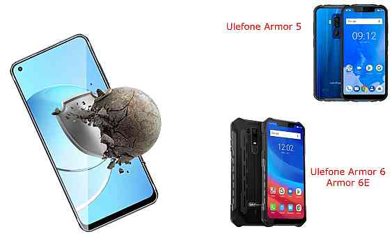 Защитное стекло DefenzoGlass для Ulefone Armor 5, Armor 6, Armor 6E – двойная прочность Киев