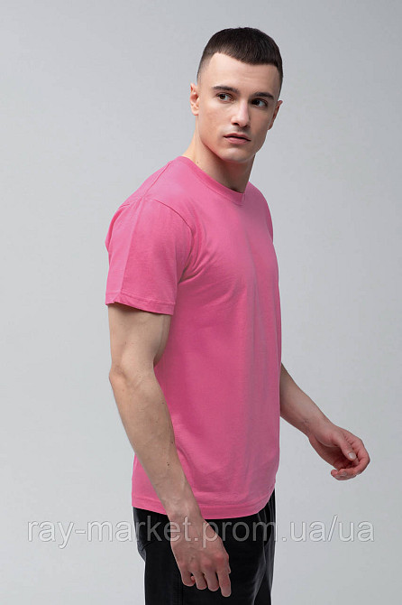 Футболка базовая Stedman Classic-T Unisex мужская розовая (ST2000-SPK) Киев - изображение 3