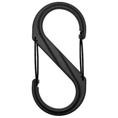 Карабин туристический Nite ize Plastic Carb S Biner Size 8 NI677 All Black (4823082709397) Винница
