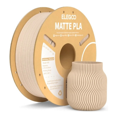 Пластик для 3D-принтера ELEGOO PLA matte 1кг, 1.75мм, beige (50.203.0260) Вінниця - фото 1