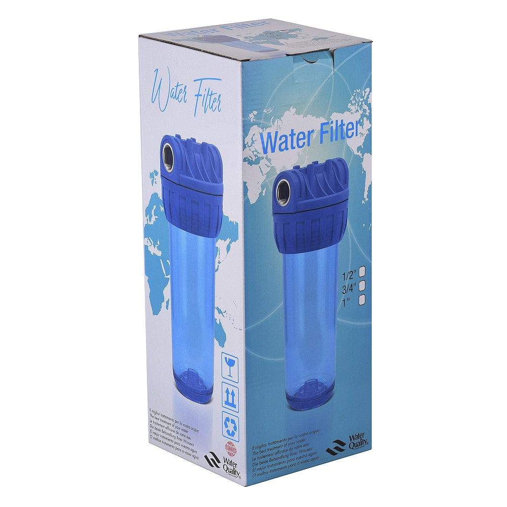 Фільтр-колба 3-х комп. + ключ, планка, БЕЗ картриджа, 3/4″(Туреччина) Тернопіль - фото 3