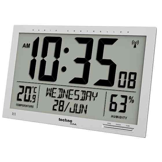 Часы настенные Technoline WS8013 Silver (WS8013) Винница