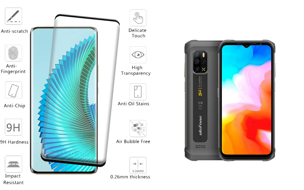 Захисне скло HyperGlass Pro для Ulefone Armor 12 5G, Armor 12S – максимальна чутливість та захист Київ - фото 2