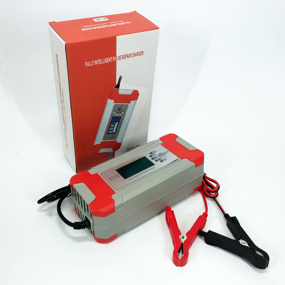 Автоматичний зарядний пристрій для акумулятора авто Імпульсний зарядний пристрій розумна зарядка Battery Charger Київ - фото 7