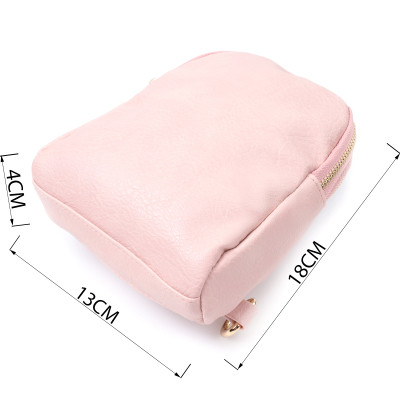 Сумка Vintage Маленькая женская через плечо из экокожи Розовая (22782) Винница - изображение 7