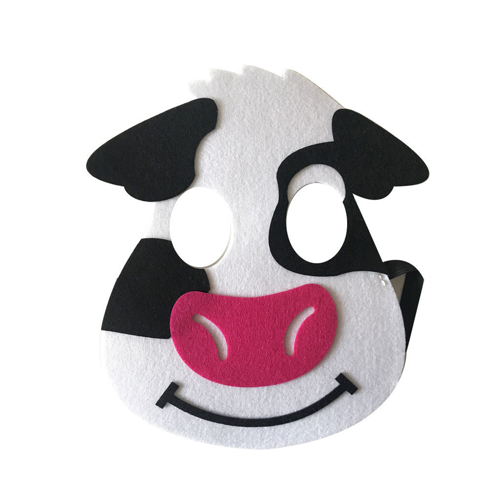 Детская маска Корова для детей one size разноцветный Киев - изображение 1