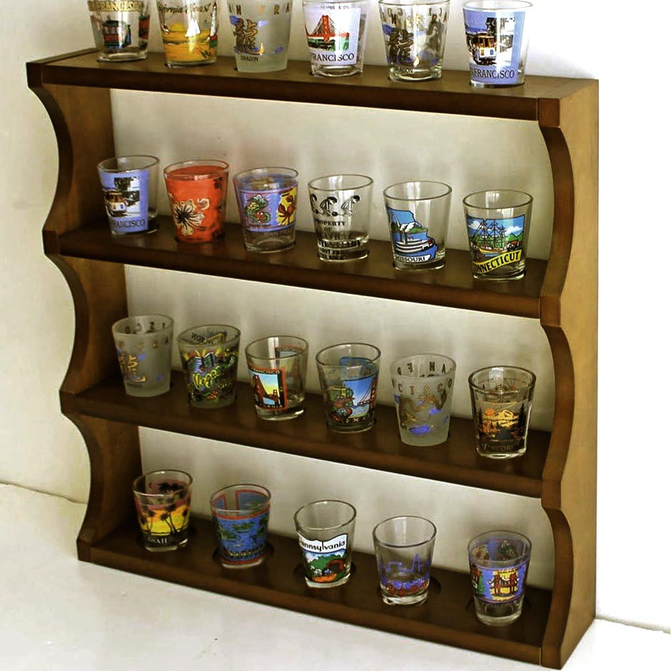 Полиця для чарок "Карібу" латте Миколаїв - фото 1