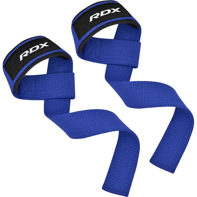 Лямки для тяги RDX W1 Gym Single Strap Blue Plus Луцьк - фото 3