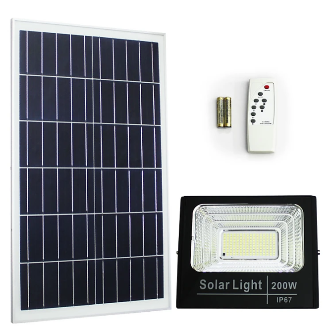 Прожектор на сонячній батареї 200W Solar Light 24585 Луцк - изображение 1