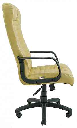 Офісне Крісло Керівника Richman Atlant Titan Vanilla Пластік М1 Tilt Бежевий Київ