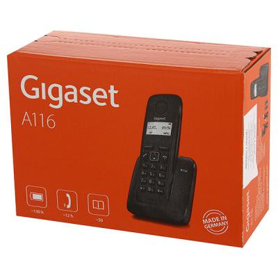 Телефон DECT Gigaset A116 Black (S30852H2801S301) Винница - изображение 8