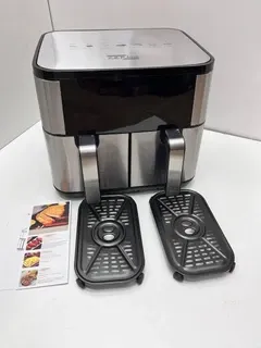 Фритюрница-аэрогриль Zepline ZP-209 4000Вт, 2 чаши по 6 л, антипригар, корпус из нержавеющей стали Киев
