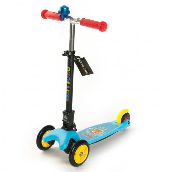 Самокат SWIFT SCOO junior + wheels flach Вишнёвое - изображение 2