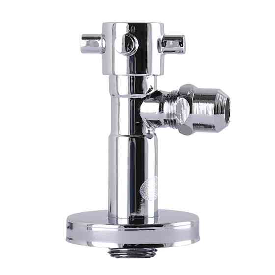 Кран полуоборотный угловой с цангой SOLOMON 1/2″х 3/8″ Retro 7077 (000002252) Киев