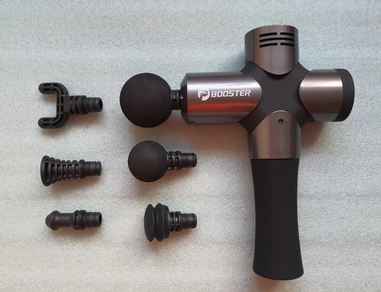 Перкуссионный массажный пистолет Booster pro 3 триггерных точек Винница - изображение 6