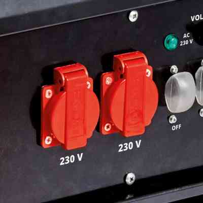 Генератор Einhell TC-PG 55/E5, 230V/380V (1/3 фази), 3.6/5.5kW, електростарт, AVR, 83кг (4152562) Вінниця